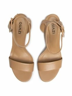 QUAZI Γυναίκες Σανδάλια QZ-49-04-000430 Καφέ -Quazi Κατάστημα unnamed file 2215