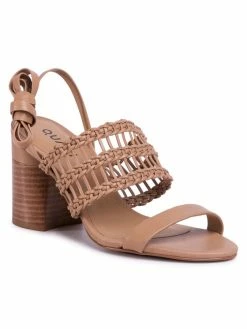 QUAZI Γυναίκες Σανδάλια QZ-49-04-000428 Καφέ