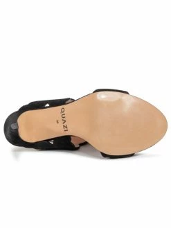 QUAZI Γυναίκες Παντόφλες QZ-17-04-000439 Μαύρο -Quazi Κατάστημα unnamed file 2250