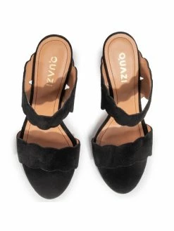 QUAZI Γυναίκες Παντόφλες QZ-17-04-000439 Μαύρο -Quazi Κατάστημα unnamed file 2251