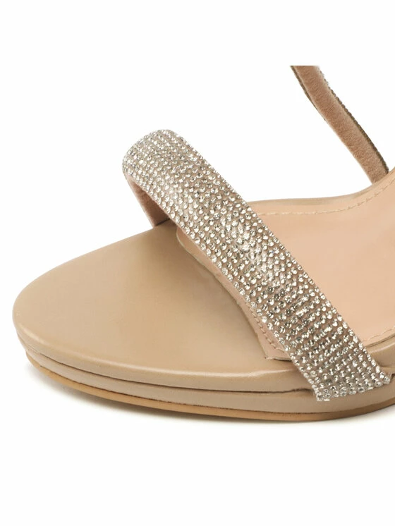 QUAZI Γυναίκες Σανδάλια KL-F89725-4 Μπεζ 6 QUAZI Γυναίκες Σανδάλια KL-F89725-4 Μπεζ - Image 6