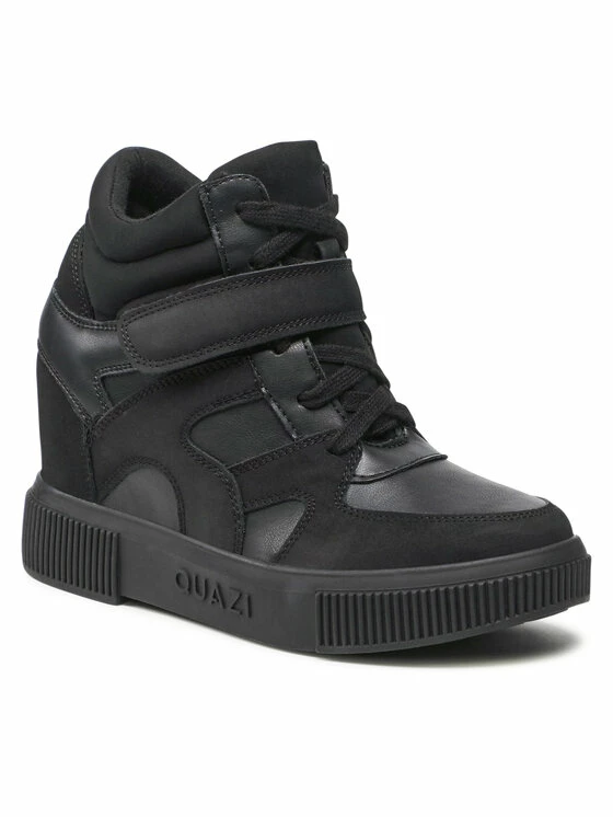 QUAZI Γυναίκες Αθλητικά WS5712-01 Μαύρο 1 QUAZI Γυναίκες Αθλητικά WS5712-01 Μαύρο