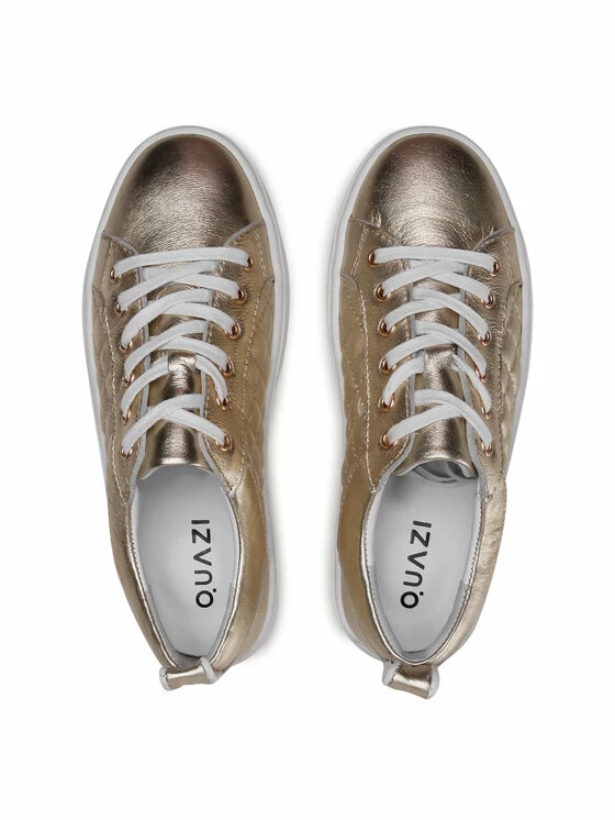 QUAZI Γυναίκες Κοντά Αθλητικά Αθλητικά QZ-22-06-001088 Χρυσό 6 QUAZI Γυναίκες Κοντά Αθλητικά Αθλητικά QZ-22-06-001088 Χρυσό - Image 6