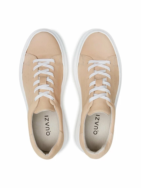 QUAZI Γυναίκες Κλειστά Παπούτσια Αθλητικά QZ-22-06-001089 Μπεζ 6 QUAZI Γυναίκες Κλειστά Παπούτσια Αθλητικά QZ-22-06-001089 Μπεζ - Image 6