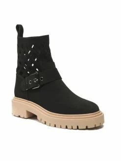 QUAZI Γυναίκες Biker Μποτάκια Μποτάκια WS5618-09 Μαύρο