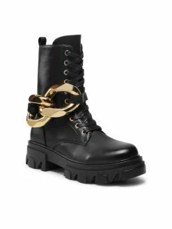 QUAZI Γυναίκες Biker Μποτάκια Μποτάκια HL13107-8A Μαύρο