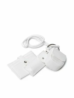 QUAZI Άνδρες Θήκες Ακουστικών Σετ θήκες ταξιδίου 3 τμχ. 5WF-004-SS22 Λευκό