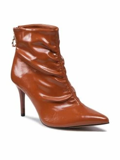 QUAZI Γυναίκες Μποτάκια LS5542-07 Καφέ