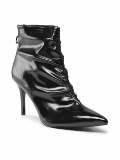 QUAZI Γυναίκες Μποτάκια LS5542-07 Μαύρο