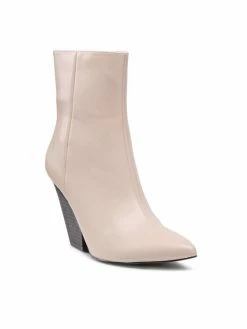 QUAZI Γυναίκες Biker Μποτάκια Μποτάκια LS5626-01 Μπεζ