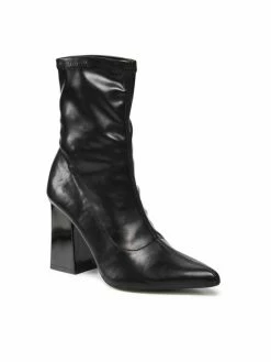 QUAZI Γυναίκες Biker Μποτάκια Μποτάκια LS5613-02 Μαύρο