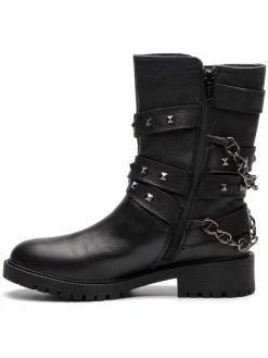 QUAZI Γυναίκες Biker Μποτάκια Μποτάκια QZ-02-01-000042 Μαύρο -Quazi Κατάστημα unnamed file 652