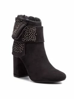 QUAZI Γυναίκες Μποτάκια QZ-02-01-000050 Μαύρο