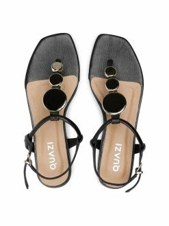 QUAZI Γυναίκες Σανδάλια QZ-77-06-001023 Μαύρο -Quazi Κατάστημα unnamed file 665
