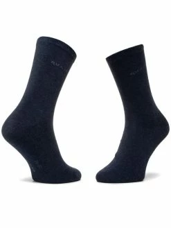 QUAZI Γυναίκες Ψηλές Κάλτσες Σετ 3 ζευγάρια ψηλές κάλτσες γυναικείες QZ-SOCKS-65-04-WOMAN-002 Σκούρο μπλε -Quazi Κατάστημα unnamed file 705