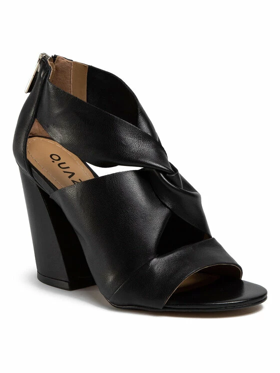 QUAZI Γυναίκες Σανδάλια QZ-49-04-000531 Μαύρο 1 QUAZI Γυναίκες Σανδάλια QZ-49-04-000531 Μαύρο