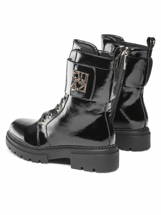 QUAZI Γυναίκες Biker Μποτάκια Ορειβατικά παπούτσια WS5579-39 Μαύρο 3 QUAZI Γυναίκες Biker Μποτάκια Ορειβατικά παπούτσια WS5579-39 Μαύρο - Image 3