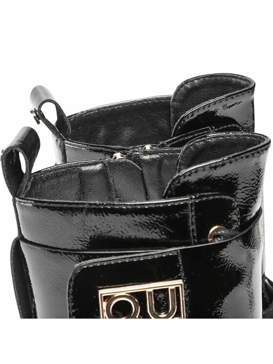 QUAZI Γυναίκες Biker Μποτάκια Ορειβατικά παπούτσια WS5579-39 Μαύρο 6 QUAZI Γυναίκες Biker Μποτάκια Ορειβατικά παπούτσια WS5579-39 Μαύρο - Image 6