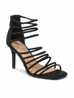 QUAZI Γυναίκες Σανδάλια LS5491-03 Μαύρο