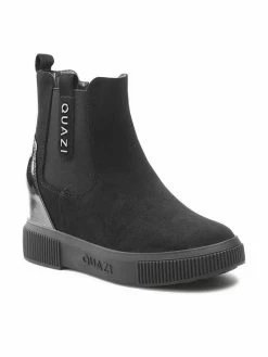 QUAZI Γυναίκες Biker Μποτάκια Μποτάκια WS5712-07 Μαύρο