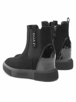 QUAZI Γυναίκες Biker Μποτάκια Μποτάκια WS5712-07 Μαύρο -Quazi Κατάστημα unnamed file 784