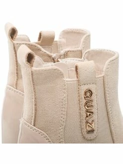 QUAZI Γυναίκες Biker Μποτάκια Μποτάκια WS5712-07 Μπεζ -Quazi Κατάστημα unnamed file 792