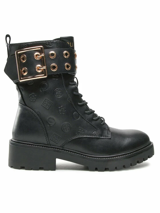 QUAZI Γυναίκες Biker Μποτάκια Ορειβατικά παπούτσια WS5601-13 Μαύρο 2 QUAZI Γυναίκες Biker Μποτάκια Ορειβατικά παπούτσια WS5601-13 Μαύρο - Image 2