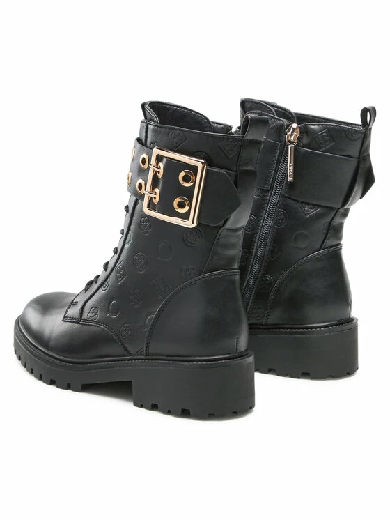 QUAZI Γυναίκες Biker Μποτάκια Ορειβατικά παπούτσια WS5601-13 Μαύρο 3 QUAZI Γυναίκες Biker Μποτάκια Ορειβατικά παπούτσια WS5601-13 Μαύρο - Image 3