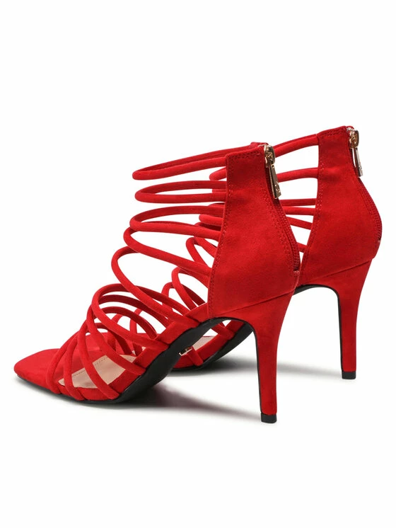 QUAZI Γυναίκες Σανδάλια LS5491-03 Κόκκινο 3 QUAZI Γυναίκες Σανδάλια LS5491-03 Κόκκινο - Image 3