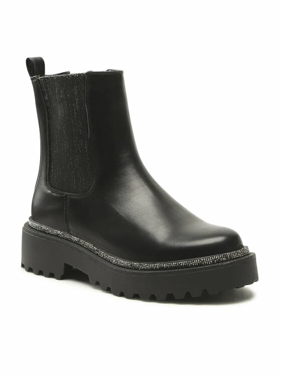 QUAZI Γυναίκες Biker Μποτάκια Μποτάκια με λάστιχο AL22AW-1042 Μαύρο 1 QUAZI Γυναίκες Biker Μποτάκια Μποτάκια με λάστιχο AL22AW-1042 Μαύρο