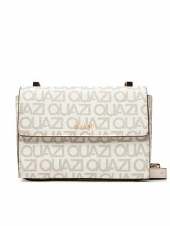 QUAZI Γυναίκες Τσάντες Χιαστί Τσάντα MQR-J-015-02 Μπεζ