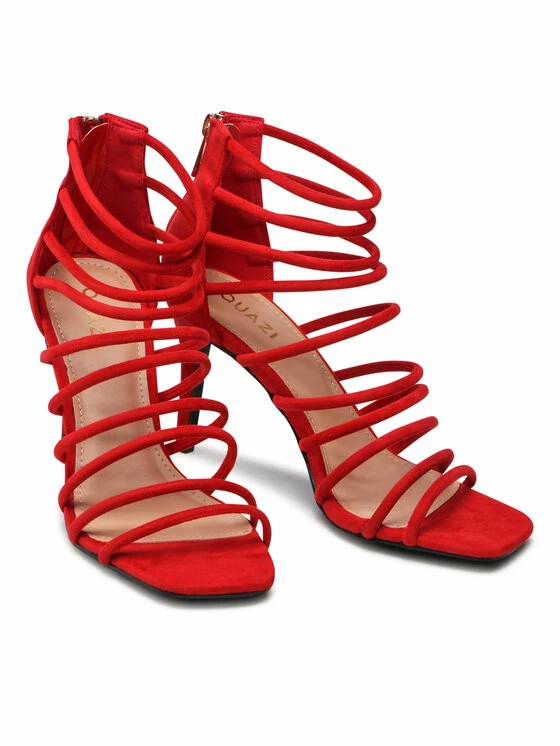 QUAZI Γυναίκες Σανδάλια LS5491-03 Κόκκινο 5 QUAZI Γυναίκες Σανδάλια LS5491-03 Κόκκινο - Image 5