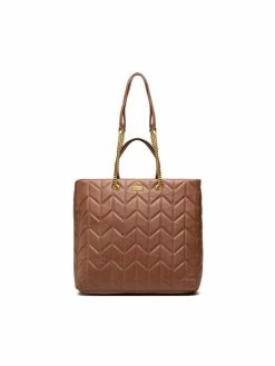 QUAZI Γυναίκες Τσάντες με Χερούλι Τσάντα MQT-J-008-02 Καφέ