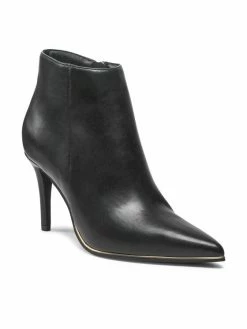 QUAZI Γυναίκες Μποτάκια LS5542-09 Μαύρο