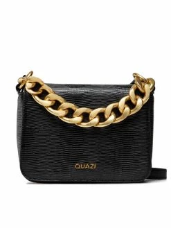 QUAZI Γυναίκες Τσάντες Χιαστί Τσάντα MQR-J-016-02 Μαύρο
