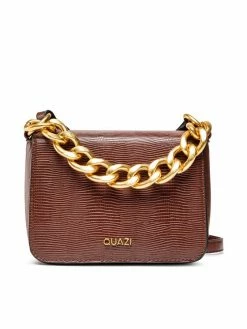 QUAZI Γυναίκες Τσάντες Χιαστί Τσάντα MQR-J-016-02 Καφέ